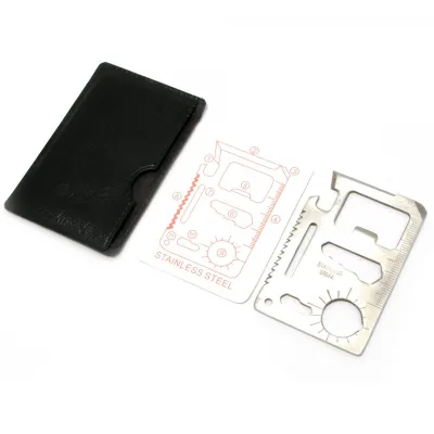 Мультитул STINGER Кредитка 6.8 х 4.5 х 0.2 см Сріблястий (DN29737) - Robinzon.ua