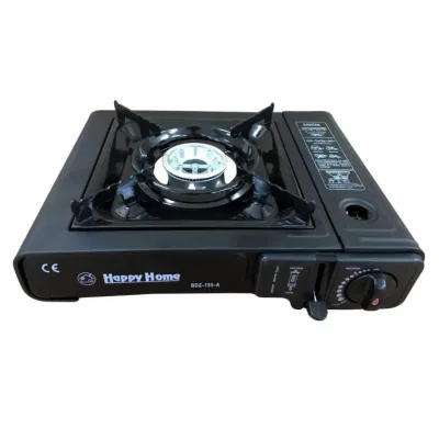 Портативная газовая горелка с пьезоподжигом Happy Home BDZ-155-A 2.1kw/h 1800kcal/h (300537) - Robinzon.ua