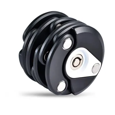 Замок-ланцюг складаний Feel Fit для велосипеда Чорний - Robinzon.ua