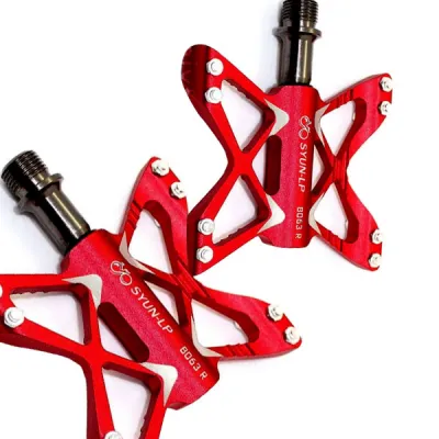 Велосипедні педалі на промислових підшипниках Feel Fit Червоні - Robinzon.ua