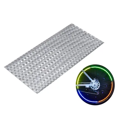 Світловідбивні наклейки на колесо велосипеда Feel Fit сірі - Robinzon.ua