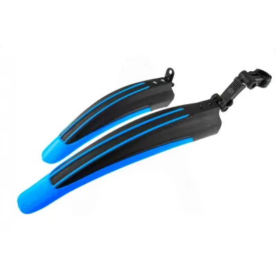 Крылья велосипедные 20-26" Feel Fit черный / синий - Robinzon.ua