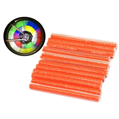 Светоотражающие накладки на спицы Feel Fit оранжевые - Robinzon.ua