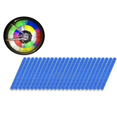 Светоотражающие накладки на спицы Feel Fit синие - Robinzon.ua