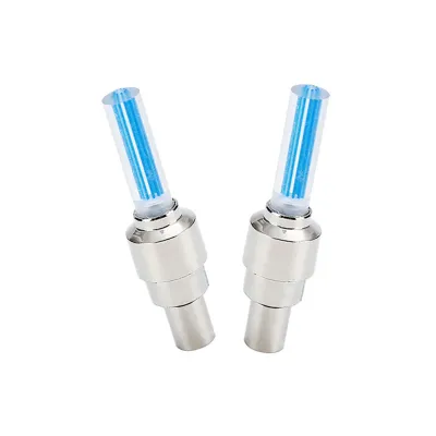 Ковпачки для коліс велосипеда на ніпель пара Feel Fit Сині - Robinzon.ua