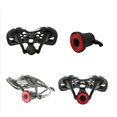 Задній стоп для велосипеда на сідло Feel Fit DEN-076 Чорно-червоний - Robinzon.ua