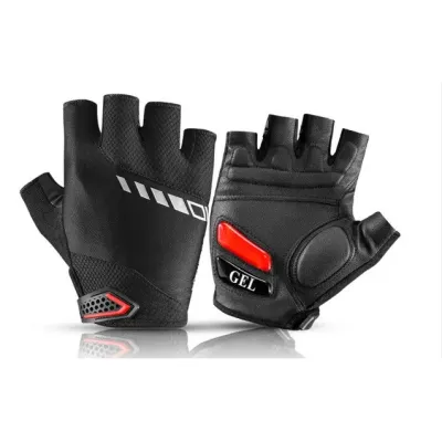Велосипедні рукавички RockBros дорослі ST-012 M Чорний - Robinzon.ua