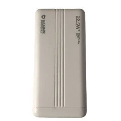 Повербанк Maxmate 20000 mAh 22.5W Turbo Charging Белый 2 USB - Robinzon.ua