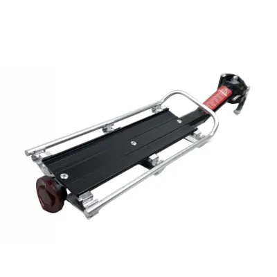 Багажник велосипедний консольний Feel Fit HJ-003 50*12 см Чорно-Сірий - Robinzon.ua