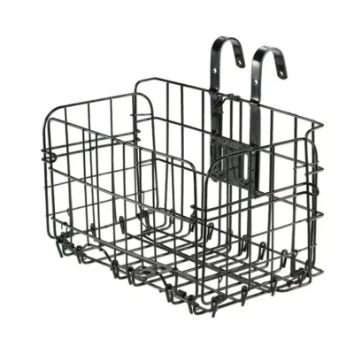 Кошик на велосипед складаний з кріпленням Feel Fit 332021,5 см Чорний - Robinzon.ua