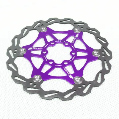 Диск ротор гальмівний із сталі найкращого розсіювання тепла Feel Fit 160 мм Фіолетовий - Robinzon.ua