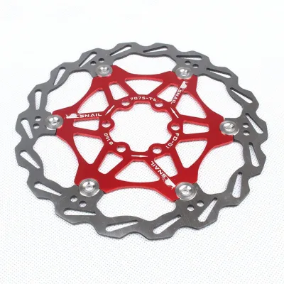 Диск ротор гальмівний із сталі найкращого розсіювання тепла Feel Fit 160 мм Червоний - Robinzon.ua