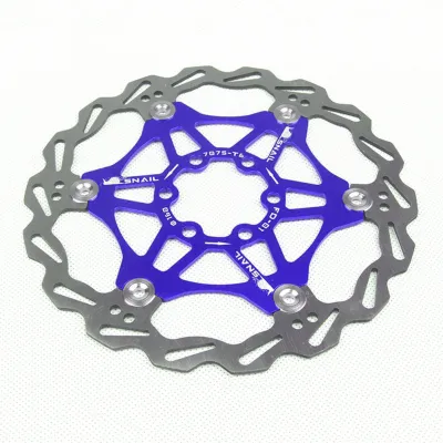 Диск ротор тормозной из стали лучшего рассеивания тепла Feel Fit 160 мм синій - Robinzon.ua