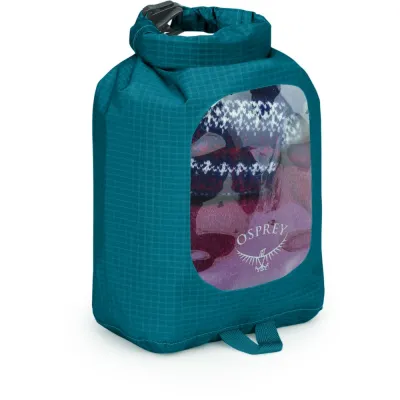 Гермомішок Osprey DrySack 3L w/Window, O/S, waterfront blue (009.3179) - Robinzon.ua