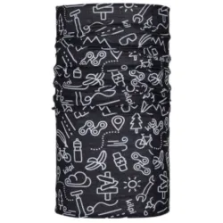 Шарф-труба Kilpi DARLIN-U, black/white, One Size (TU0607KIBLWUNI) - Robinzon.ua