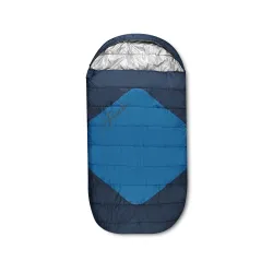 Спальний мішок Trimm DIVAN (+3/-9°C), 195 см - Right, Sea blue/Mid. blue (47896) - Robinzon.ua