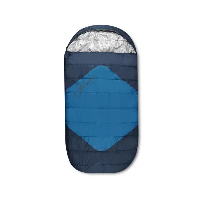 Спальний мішок Trimm DIVAN (+3/-9°C), 195 см - Right, Sea blue/Mid. blue (47896) - Robinzon.ua