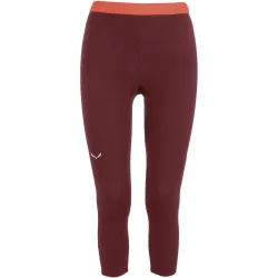 Термоштани жіночі Salewa Cristallo Warm AMR W 3/4 TIGHT, Red Syrah, 40/34 (28210/1570 40/34) - Robinzon.ua