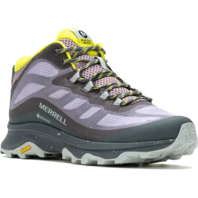 Черевики жіночі Merrell MOAB SPEED MID GTX 38.5 - фіолетовий з мембраною Gore-Tex®, трекінгові - 036.0891 - Robinzon.ua