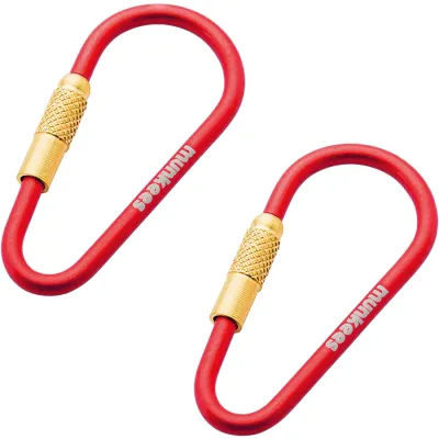 Munkees 3201 карабины Mini Link 3 mm x 48 mm 2-Pack red - Robinzon.ua