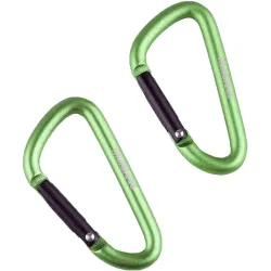 Munkees 3205 карабіни D 5 mm x 50 mm 2-Pack grass green Munkees 3205 карабіни D 5 mm x 50 mm 2-Pack grass green - Robinzon.ua