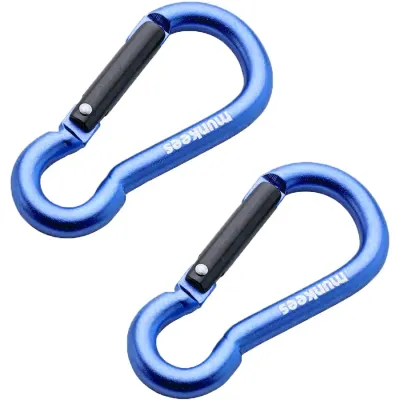 Munkees 3236 карабіни Pear 6 mm x 60 mm 2-Pack dark blue - Robinzon.ua