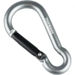 Munkees 3238 карабін Pear 8 mm x 80 mm grey Munkees 3238 карабін Pear 8 mm x 80 mm grey - Robinzon.ua