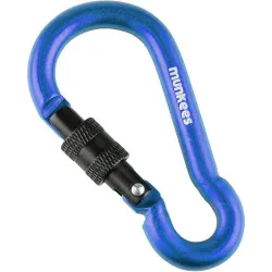 Munkees 3249 карабін Pear with Screw Lock 8 mm x 80 mm dark blue Munkees 3249 карабін Pear with Screw Lock 8 mm x 80 mm dark blue - Robinzon.ua