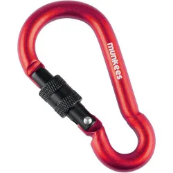 Munkees 3249 карабін Pear with Screw Lock 8 mm x 80 mm red Munkees 3249 карабін Pear with Screw Lock 8 mm x 80 mm red - Robinzon.ua