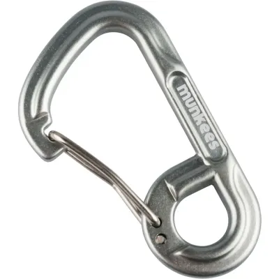 Munkees 3273 карабін Forged 6 grey - Robinzon.ua