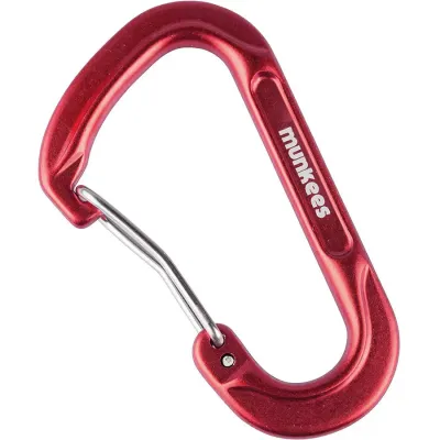 Munkees 3274 карабін Forged D red - Robinzon.ua