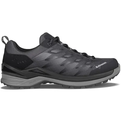 Кросівки чоловічі LOWA Ferrox GTX LO 42.5 - чорний/графіт з мембраною Gore-Tex®, мультифункціональні - 310696-9937-42.5 - Robinzon.ua