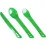 Lifeventure виделка, ложка, ніж Ellipse Cutlery green - Robinzon.ua