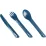 Lifeventure вилка, ложка, нож Ellipse Cutlery navy blue - Robinzon.ua