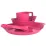 Lifeventure набір Ellipse Camping Tableware Set pink - Robinzon.ua