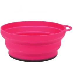 Lifeventure тарілка Silicone Ellipse Bowl pink - Robinzon.ua
