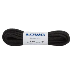 LOWA шнурки ATC Lo 130 cm black-black LOWA шнурки ATC Lo 130 cm black-black - Robinzon.ua