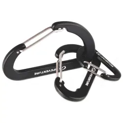 Lifeventure комплект карабінів Karabiners black - Robinzon.ua