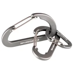 Lifeventure комплект карабінів Karabiners grey - Robinzon.ua