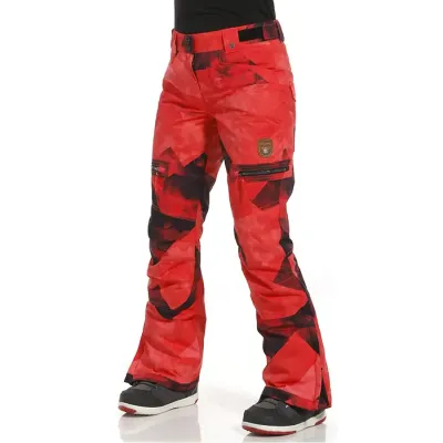 Rehall брюки Keely W 2021 graphic mountains red pink S - Robinzon.ua