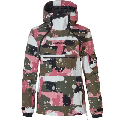 Rehall куртка Vie W 2024 camo abstract rose M - Robinzon.ua
