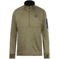 Picture Organic реглан Bake Grid 1/4 dark army green M - Robinzon.ua