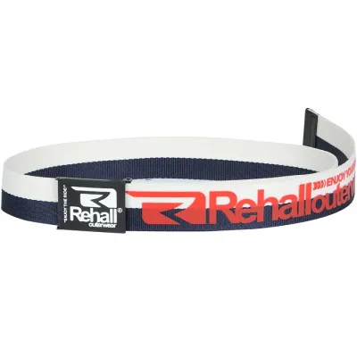 Rehall ремень Beltz 115 cm navy-white - Robinzon.ua