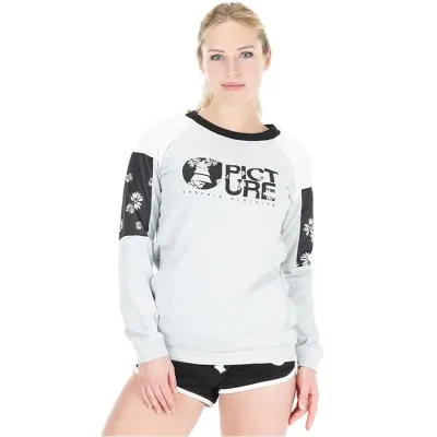 Picture Organic свитшот Blair W light grey M - Robinzon.ua