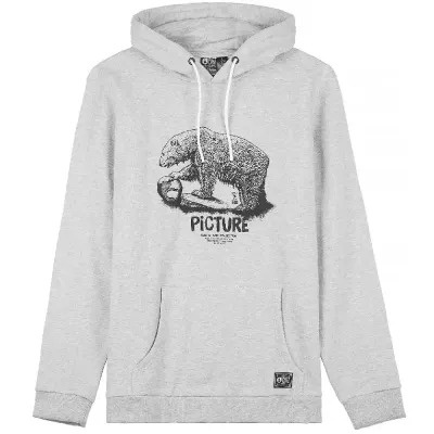 Picture Organic толстовка Bear D-S Hoody grey melange L - Robinzon.ua