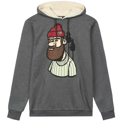 Picture Organic толстовка Mopsa Plush Hoody dark grey melange M - Robinzon.ua