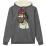 Picture Organic толстовка Mopsa Plush Hoody dark grey melange M - Robinzon.ua