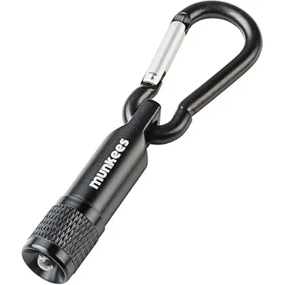 Munkees 1076 брелок-ліхтарик LED with Carabiner black - Robinzon.ua
