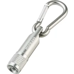 Munkees 1076 брелок-ліхтарик LED with Carabiner grey - Robinzon.ua