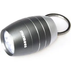 Munkees 1082 брелок-ліхтарик Cask shape 6-LED Light grey - Robinzon.ua